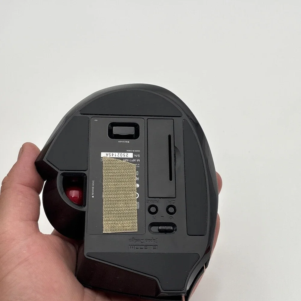 Elecom trackball mouse / thumb / 8 button / wired / wireless